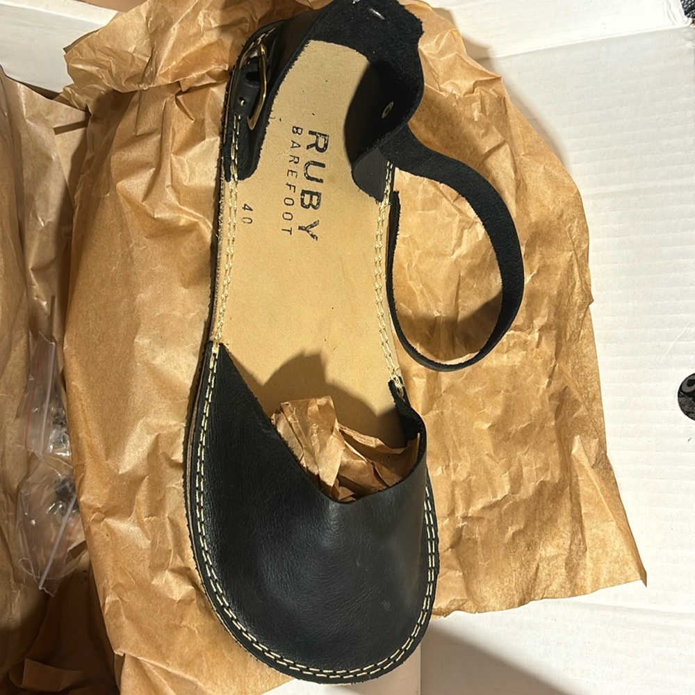 Barefoot Leather Sandals handmade NWT